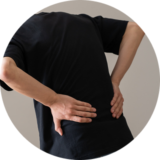 動かしにくさや痛みの回復に